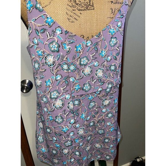 CAbi Floral Scrollwork Cami Tank Top Size Small - Picture 7 of 16